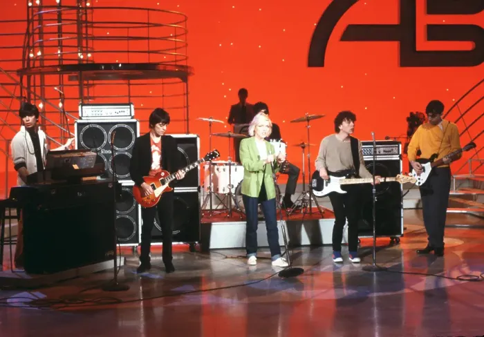 Framed Print : Blondie On American Bandstand Framed Print : Blondie On American Bandstand