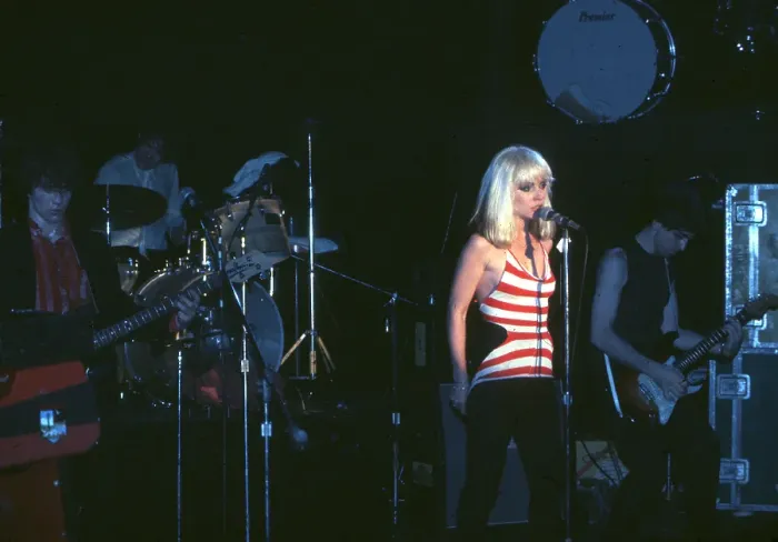 Framed Print : Blondie Performing Framed Print : Blondie Performing