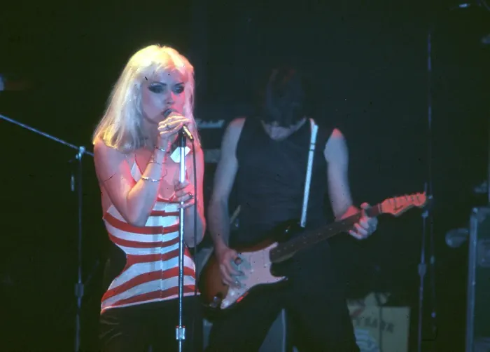 Framed Print : Blondie Performing Framed Print : Blondie Performing