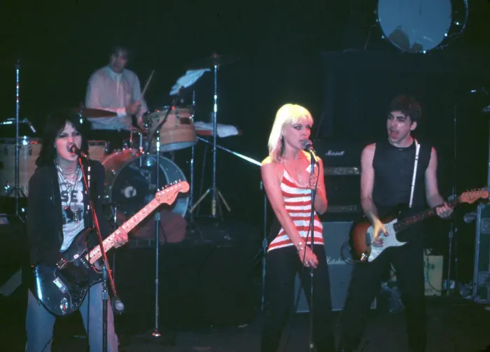Framed Print : Blondie Performing Framed Print : Blondie Performing