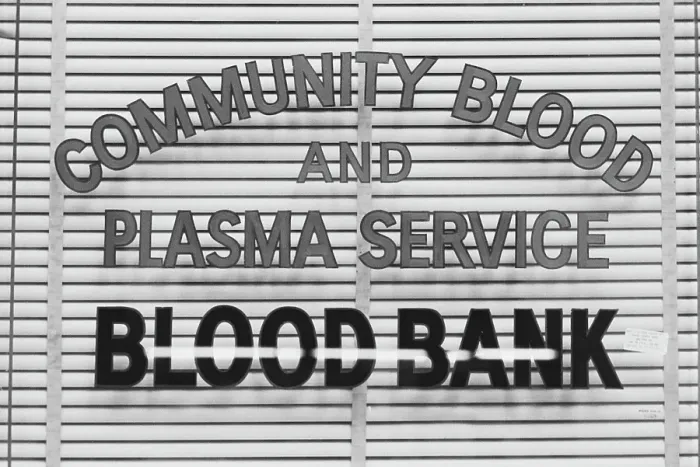 Framed Print : Blood Bank Framed Print : Blood Bank