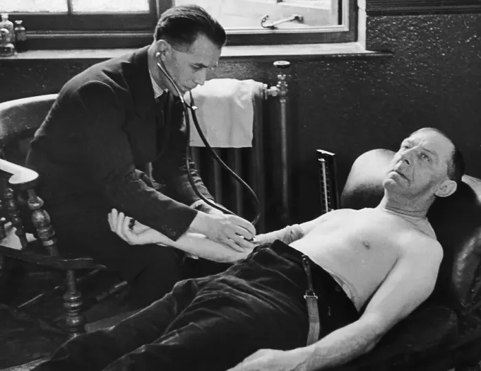 Framed Print : Blood Pressure Test