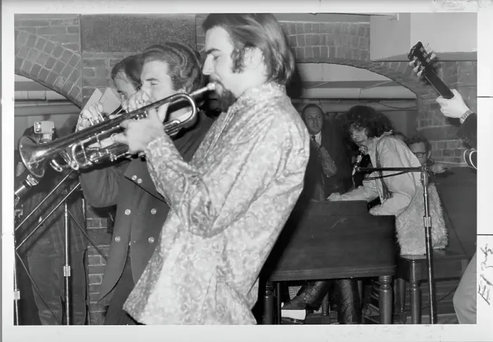 Framed Print : Blood Sweat & Tears Performing