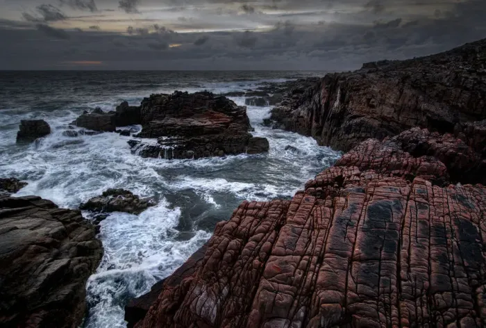 Framed Print : Bloody rocks Framed Print : Bloody rocks