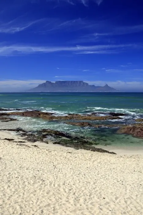 Framed Print : Bloubergstrand, Table Mountain at back, Cape Town, Western Cape, South Africa Framed Print : Bloubergstrand, Table Mountain at back, Cape Town, Western Cape, South Africa