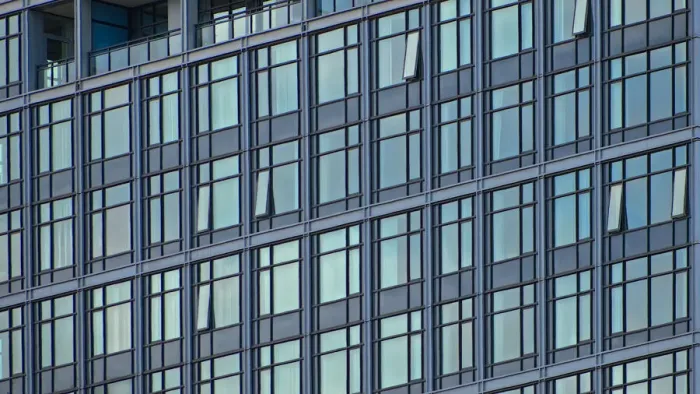 Framed Print : Blue Building Framed Print : Blue Building