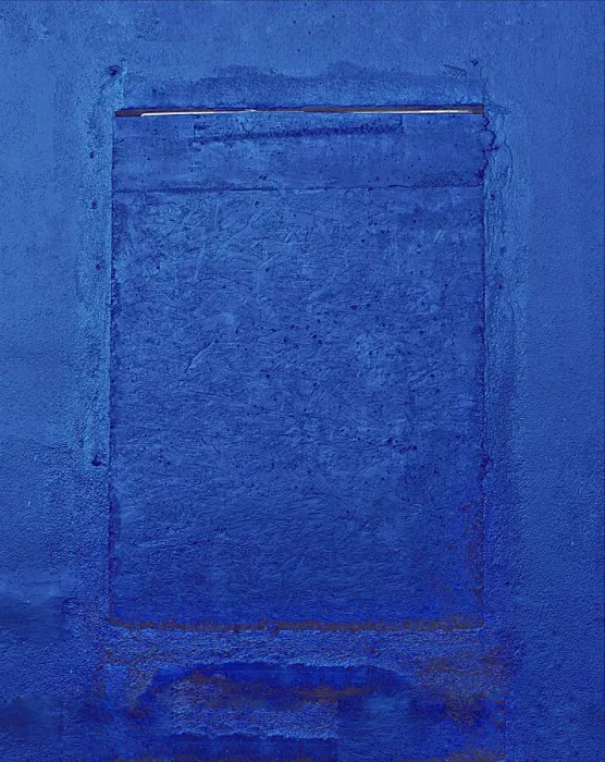 Framed Print : Blue Cement Square Framed Print : Blue Cement Square