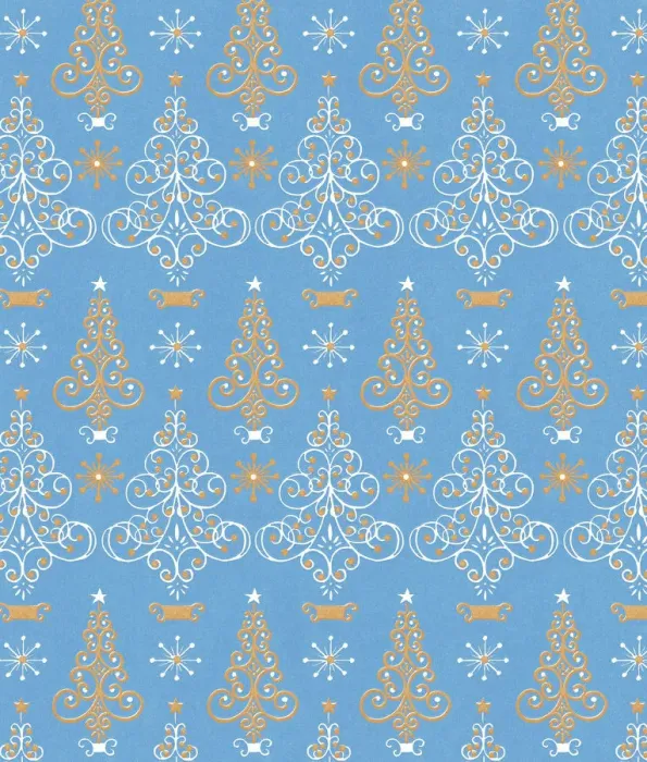 Framed Print : Blue Christmas Tree Pattern Framed Print : Blue Christmas Tree Pattern
