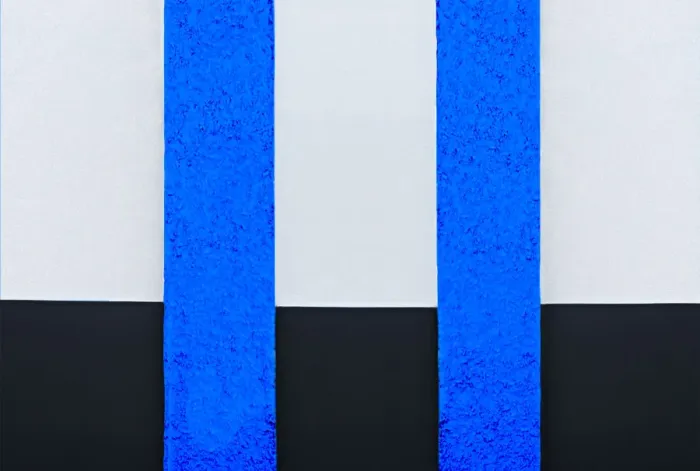 Framed Print : Blue Concrete Columns Framed Print : Blue Concrete Columns