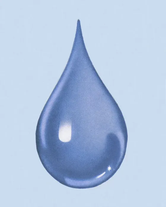 Framed Print : Blue Drop Framed Print : Blue Drop