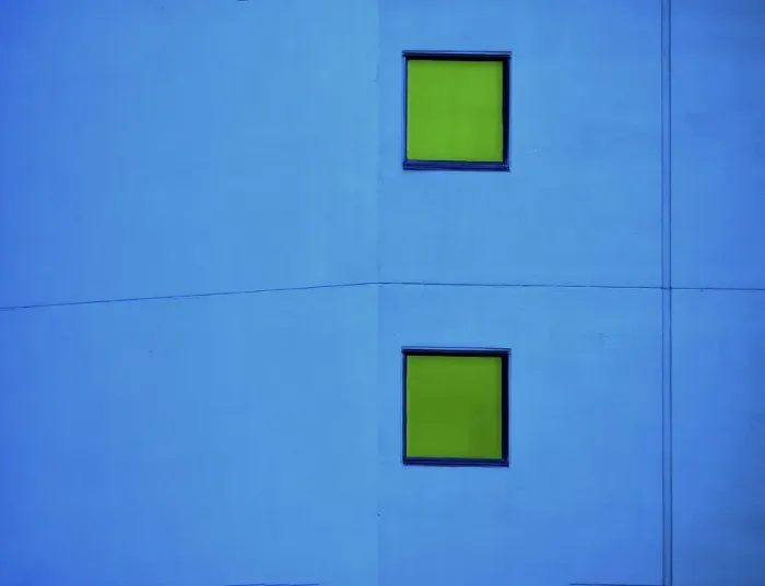 Framed Print : Blue Lines Framed Print : Blue Lines