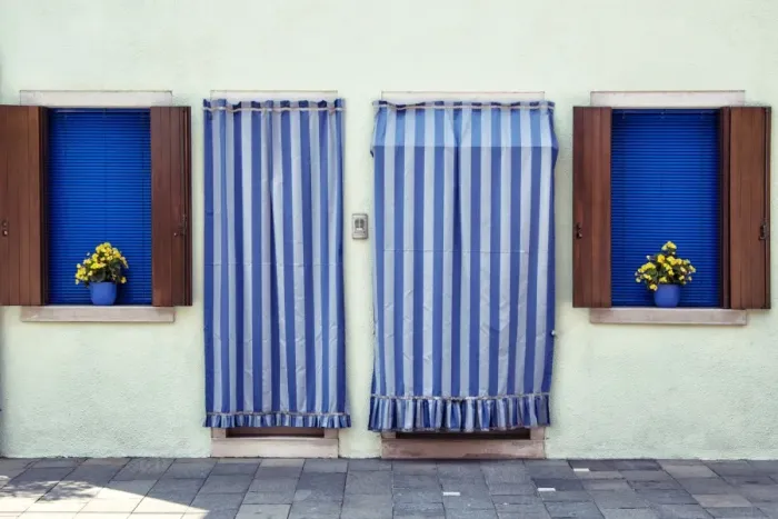 Framed Print : Blue morning in Burano