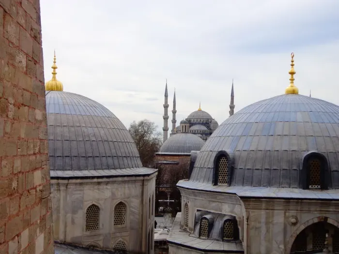 Framed Print : Blue mosque from a distance, Istanbul, Turkey Framed Print : Blue mosque from a distance, Istanbul, Turkey