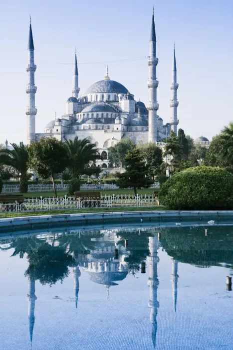 Framed Print : Blue Mosque Istanbul Turkey