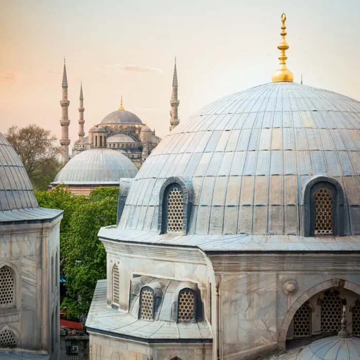Framed Print : Blue Mosque as seen from Hagia Sofia, Istanbul, Turkey Framed Print : Blue Mosque as seen from Hagia Sofia, Istanbul, Turkey