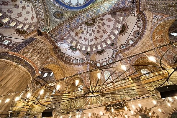 The Blue Mosque, Sultanahmet, Istanbul, Turkey