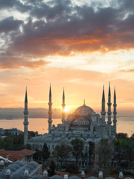 Blue Mosque at Sunrise, Istanbul