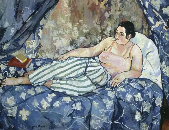 Framed Print : The Blue Room (La Chambre Bleue)