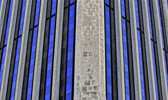 Framed Print : Blue Stone Windows Framed Print : Blue Stone Windows