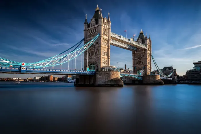 Framed Print : The Blue Thames Framed Print : The Blue Thames