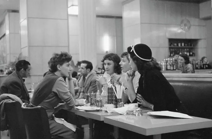 Framed Print : Bluebell Girls Dine Out In Paris Framed Print : Bluebell Girls Dine Out In Paris