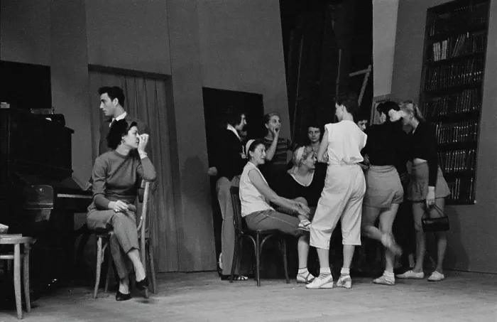Framed Print : Bluebell Girls Rehearse In Milan Framed Print : Bluebell Girls Rehearse In Milan