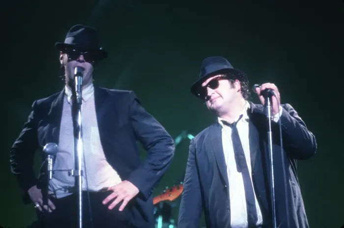 Framed Print : The Blues Brothers In Concert Framed Print : The Blues Brothers In Concert