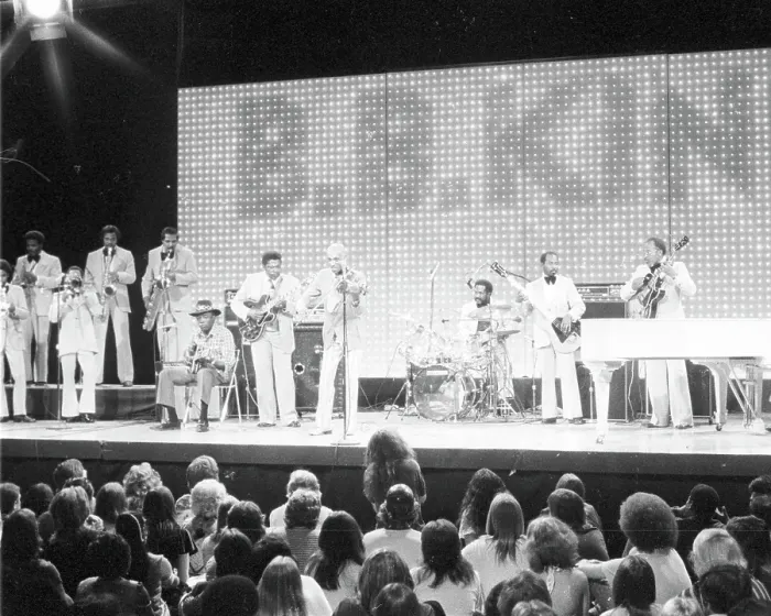 Framed Print : Blues Greats On The Midnight Special TV Show Framed Print : Blues Greats On The Midnight Special TV Show
