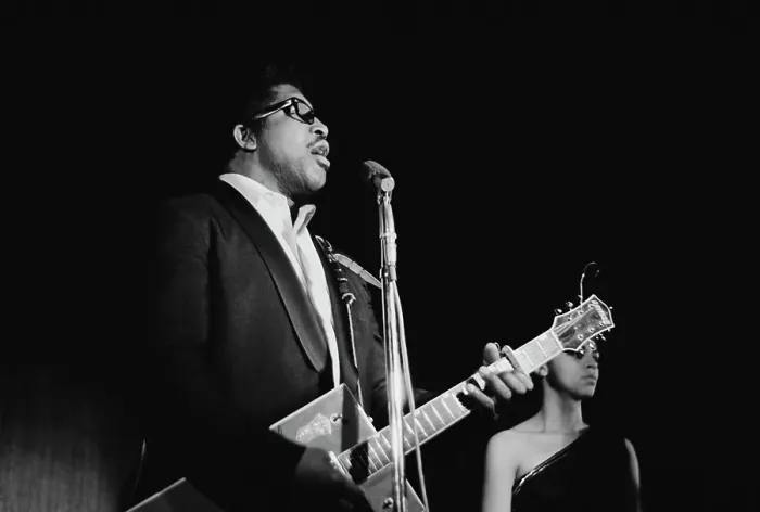 Framed Print : Bo Diddley