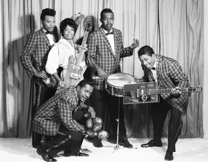 Framed Print : Bo Diddley & His Band Framed Print : Bo Diddley & His Band