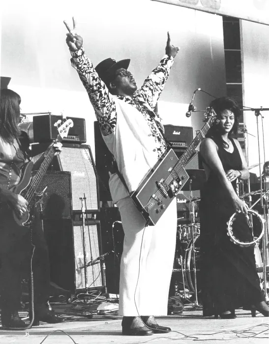 Framed Print : Bo Diddley Performs In England Framed Print : Bo Diddley Performs In England