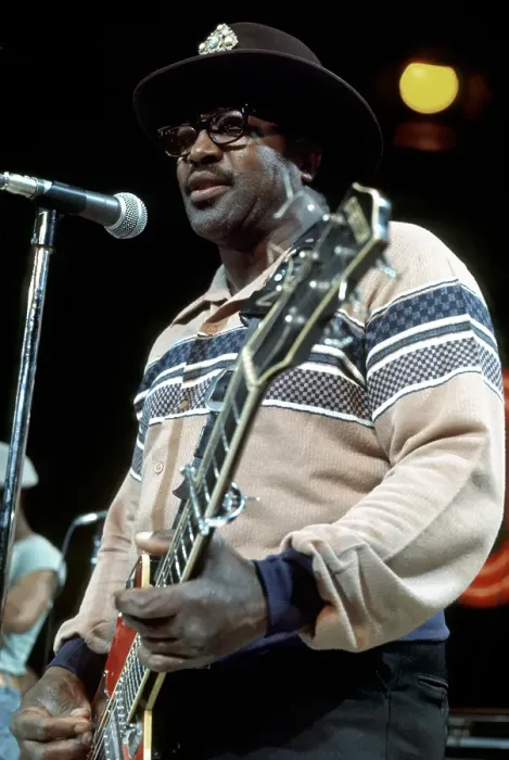 Framed Print : Bo Diddley On A TV Show Framed Print : Bo Diddley On A TV Show