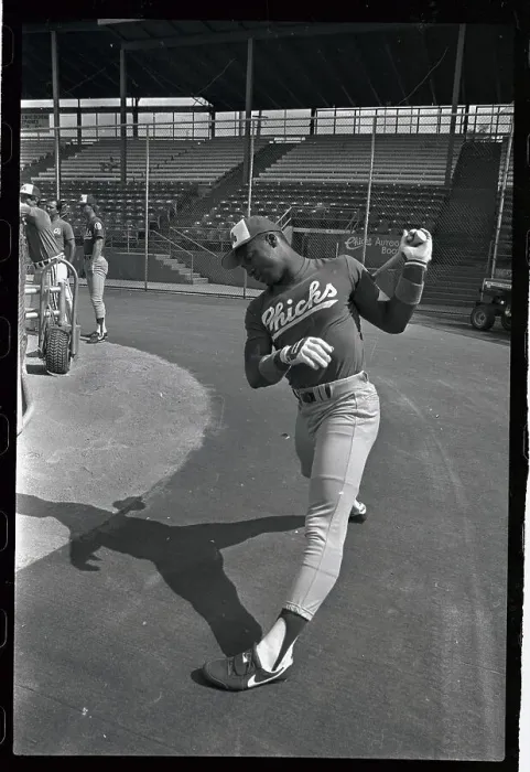 Framed Print : Bo Jackson Swinging Baseball Bat Framed Print : Bo Jackson Swinging Baseball Bat