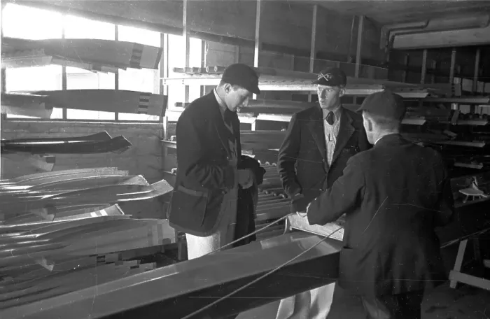 Framed Print : Boat Inspection Framed Print : Boat Inspection