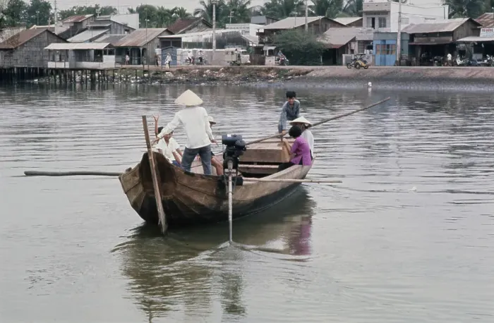 Framed Print : Boating In Ho Chi Minh City Framed Print : Boating In Ho Chi Minh City