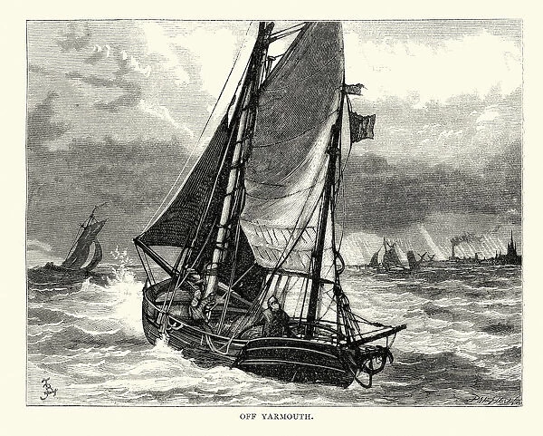 Boats off Yarmouth