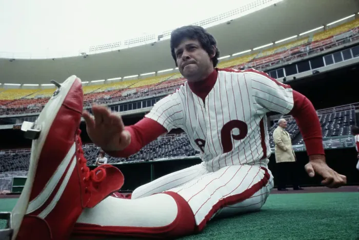Framed Print : Bob Boone Stretching Framed Print : Bob Boone Stretching
