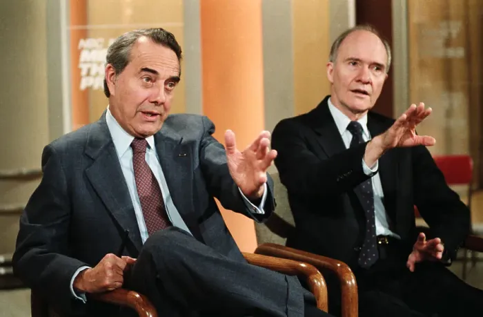 : Bob Dole and Brent Scowcroft On A Tv Show : Bob Dole and Brent Scowcroft On A Tv Show