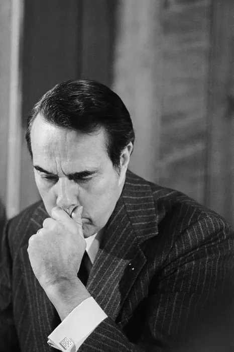 Framed Print : Bob Dole Looking Thoughtful Framed Print : Bob Dole Looking Thoughtful