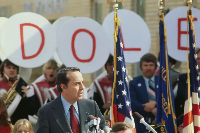 Framed Print : Bob Dole Making Speech Framed Print : Bob Dole Making Speech