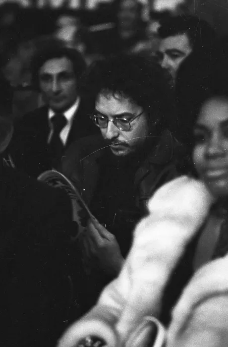 Framed Print : Bob Dylan In The Audience Framed Print : Bob Dylan In The Audience