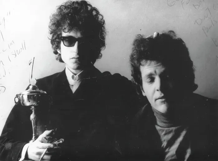 Framed Print : Bob Dylan & David Blue Portrait Framed Print : Bob Dylan & David Blue Portrait