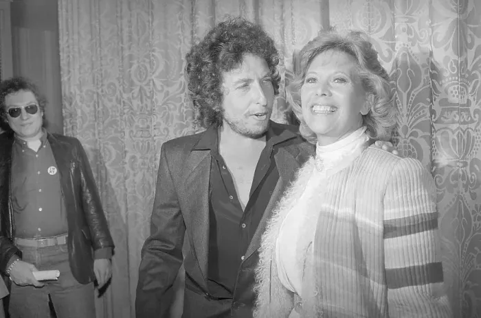 Framed Print : Bob Dylan and Dinah Shore Framed Print : Bob Dylan and Dinah Shore