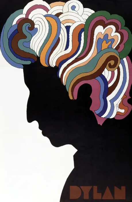Framed Print : Bob Dylan Poster By Milton Glaser