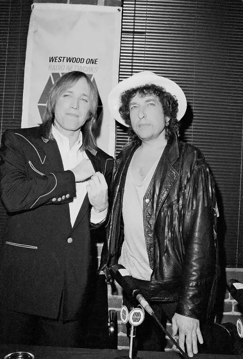 Framed Print : Bob Dylan & Tom Petty Portrait Framed Print : Bob Dylan & Tom Petty Portrait