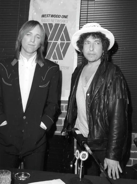 Framed Print : Bob Dylan & Tom Petty Portrait Framed Print : Bob Dylan & Tom Petty Portrait