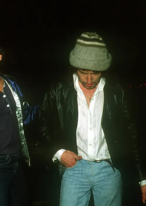 Framed Print : Bob Dylan Wearing a Cap