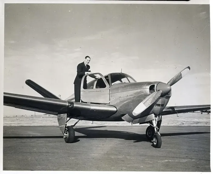 Framed Print : Bob Feller Entering Airplane Framed Print : Bob Feller Entering Airplane