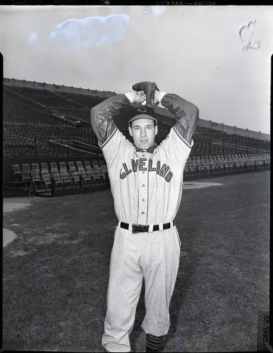 Framed Print : Bob Feller In Pre-Pitch Pose Framed Print : Bob Feller In Pre-Pitch Pose