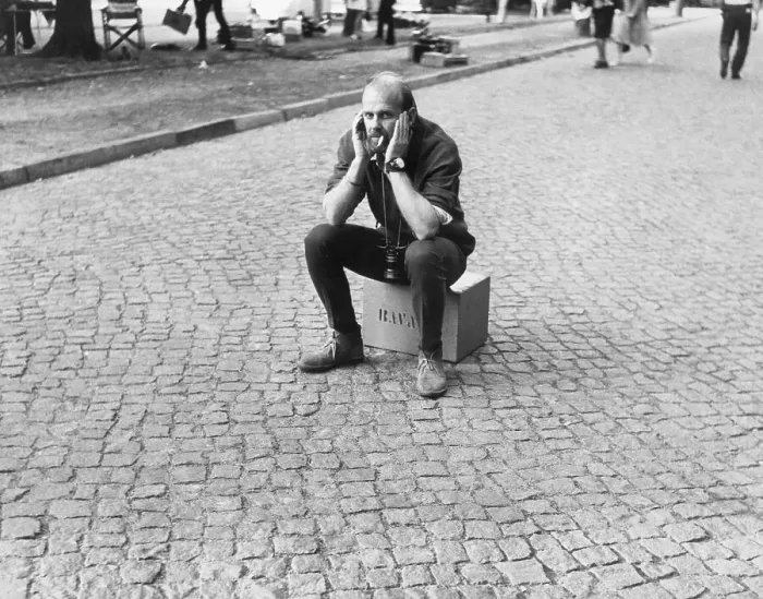 Framed Print : Bob Fosse. Film director and choreographer Bob Fosse takes a break. 1973 Framed Print : Bob Fosse. Film director and choreographer Bob Fosse takes a break. 1973